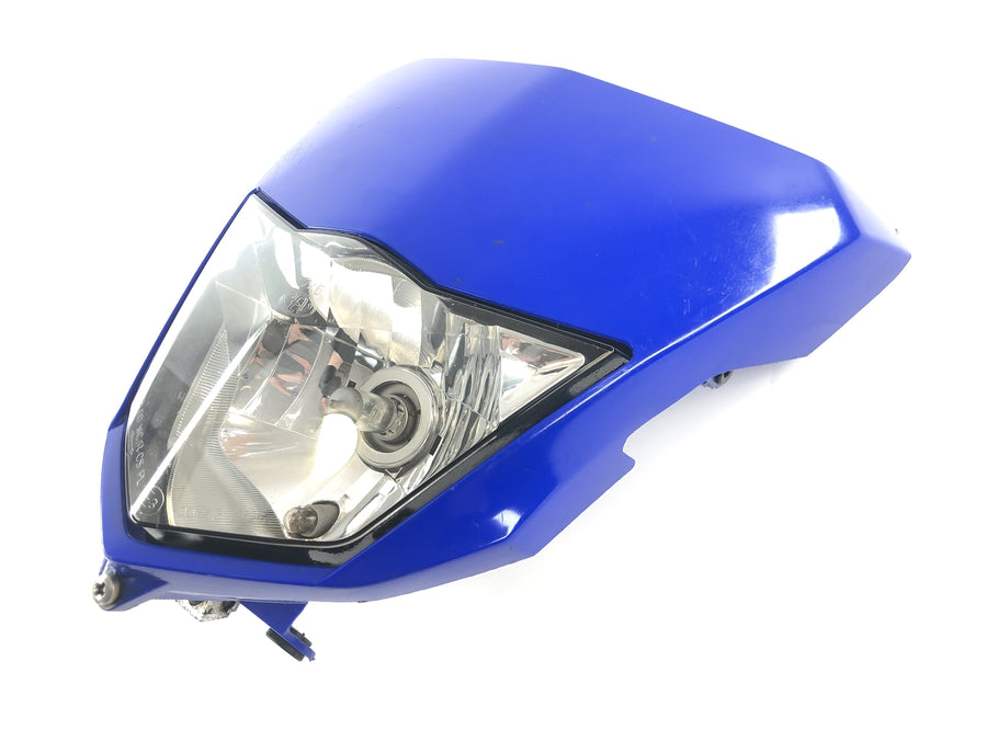 Yamaha WR 125 R DE07 [2009] - Scheinwerfer Frontscheinwerfer Lampenmaske Verkleidung