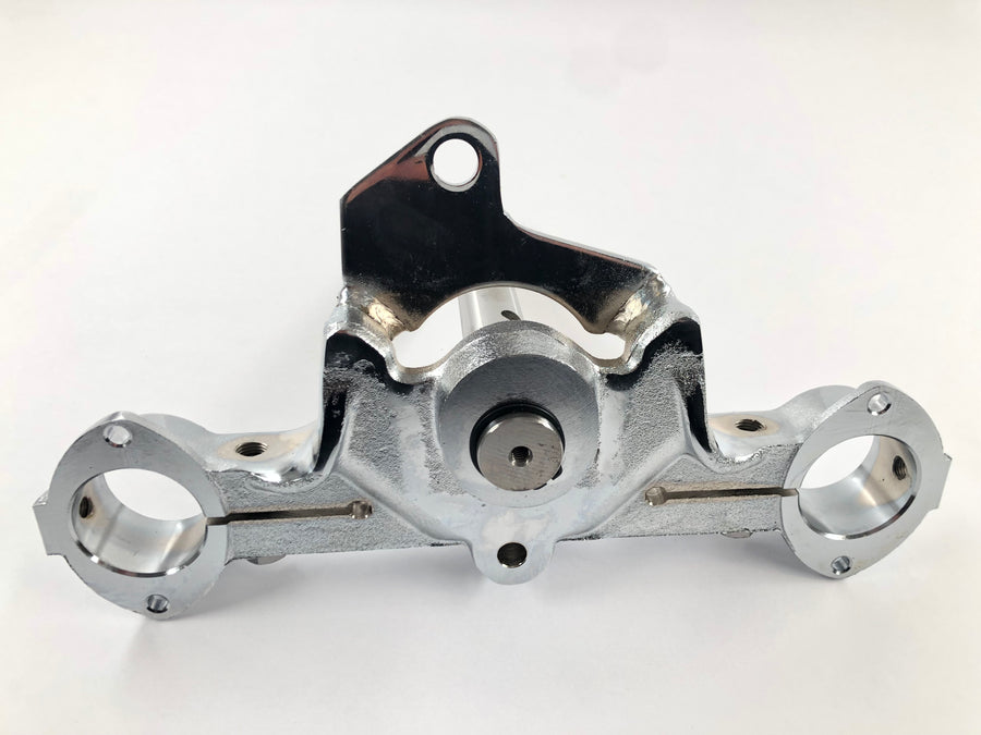 Harley Davidson FLST [1986-1990] - spodní trojitá svorka pro FL Softail chrom