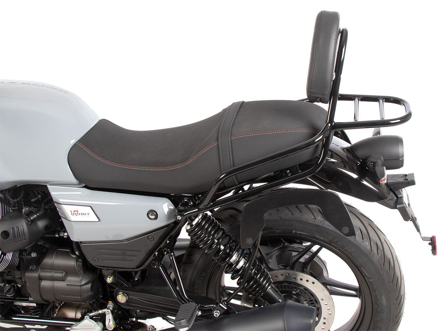 Moto Guzzi v7 Stone [2025] - Sissybar s zavazadlovým mostem