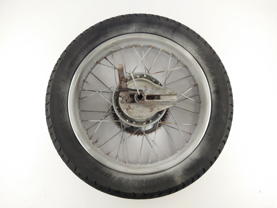 Honda XR 125 L JD19 [2005] - Hinterrad Rim za sebou