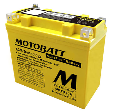 SKI DOO GSX 600 [2005-2007] - MBTX20U žlutá 12V 22,5Ah 335CCA