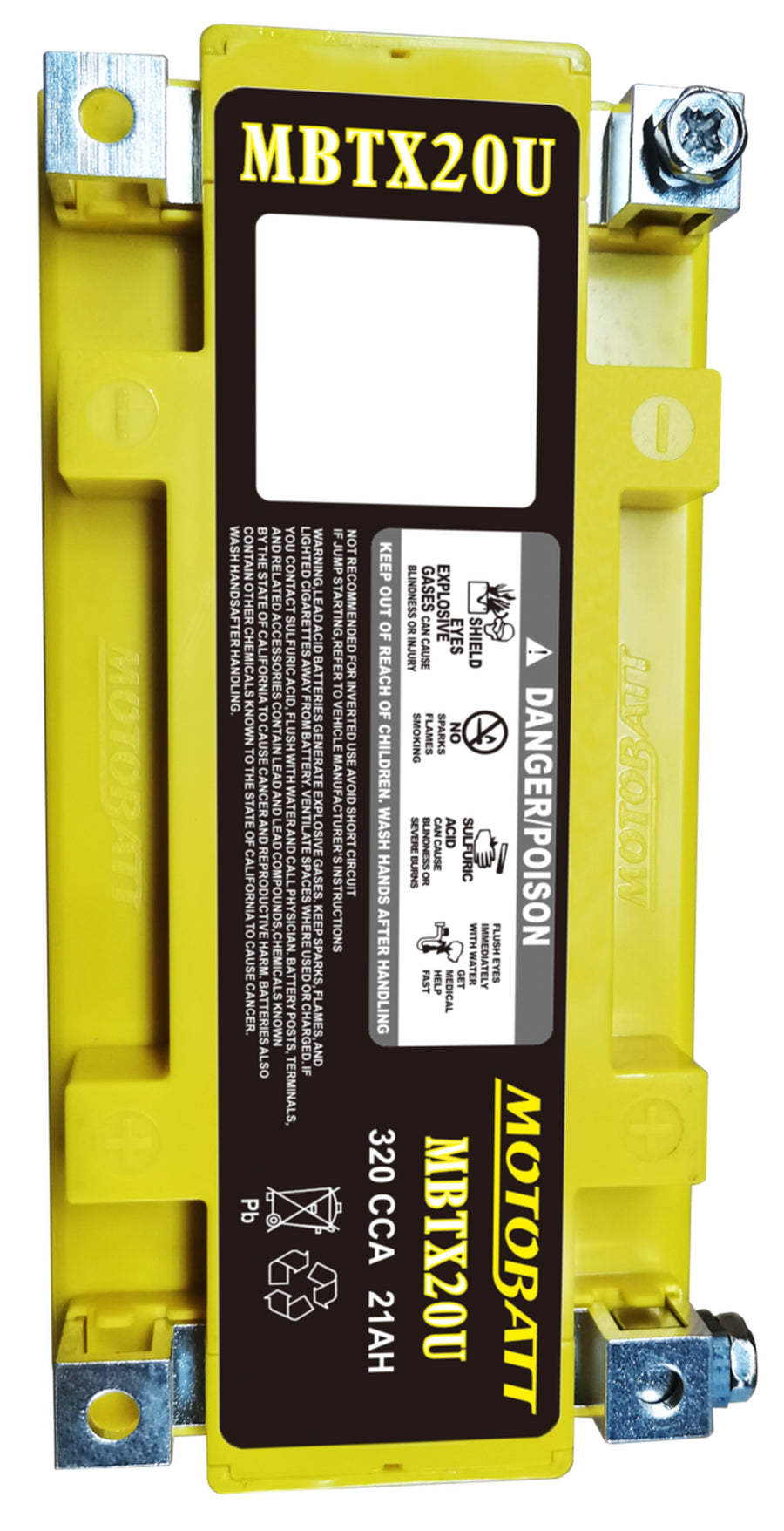 SKI DOO MXZ TRAIL 600 HO [2005] - baterie Powersport Quadflex AGM