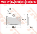 Yamaha XT 1200 ZA ABS DP011 Super Ténéré [2010-2011] - Přední brzdové destičky