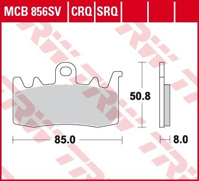 Ducati Multistrada 950 ABS AA05AA/AA06JA [2017-2018] - Přední brzdové destičky