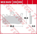 Ducati Multistrada 950 ABS AA05AA/AA06JA [2017-2018] - Přední brzdové destičky