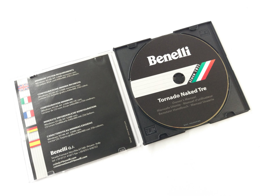 Benelli TNT 1130 Sport [2002] - Uživatelská příručka CD