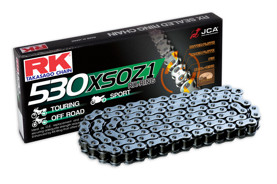SUZUKI GSX [1983-1987] - 530 Ocelový RX kroužek 116 spoj