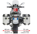 BMW R 1200 GS Adventure [2014–2018] – Stahlrohr-Seitenkofferträger Cam-Side