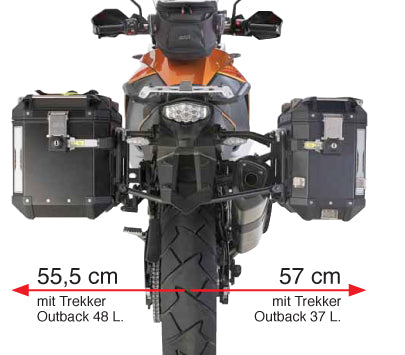 KTM 1190 Adventure [2013–2016] – Stahlrohr-Seitenkofferträger Cam-Side