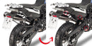 BMW F 700 GS [GIVI] - Odnímatelný boční nosič kufrů pro kufry MONOKEY® nebo RETRO FIT