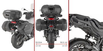 Yamaha Tracer 9 / Tracer 9 GT / Tracer 9 GT+ [GIVI] - Boční nosič kufrů pro MONOKEY TECH 3 kufry