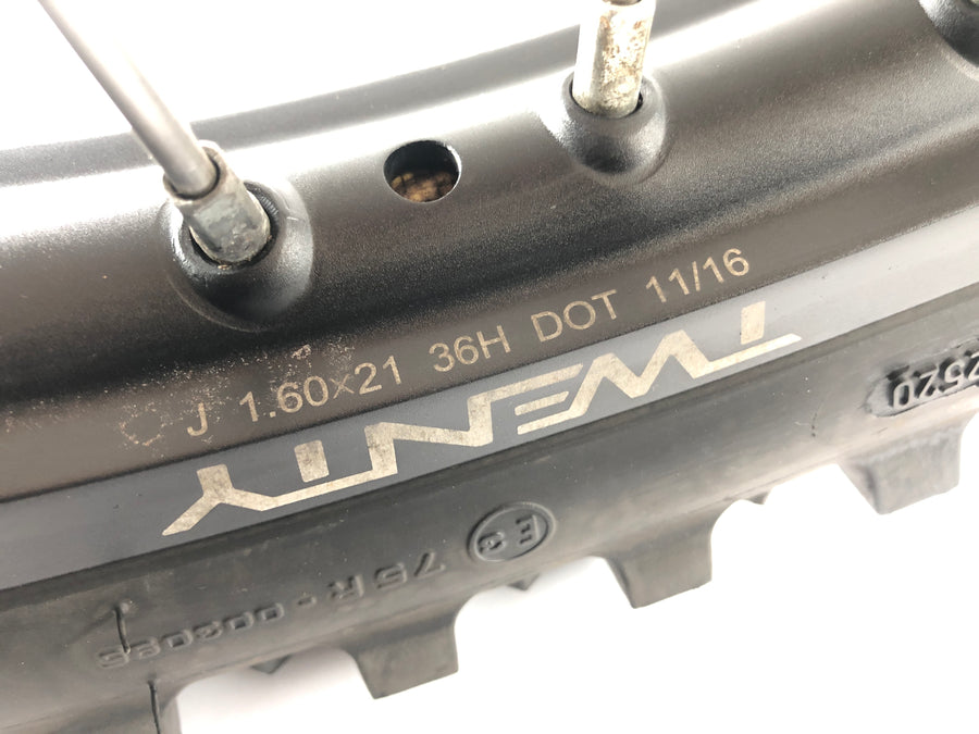 KTM 520 EXC [2001] - Ráz kola předního kola