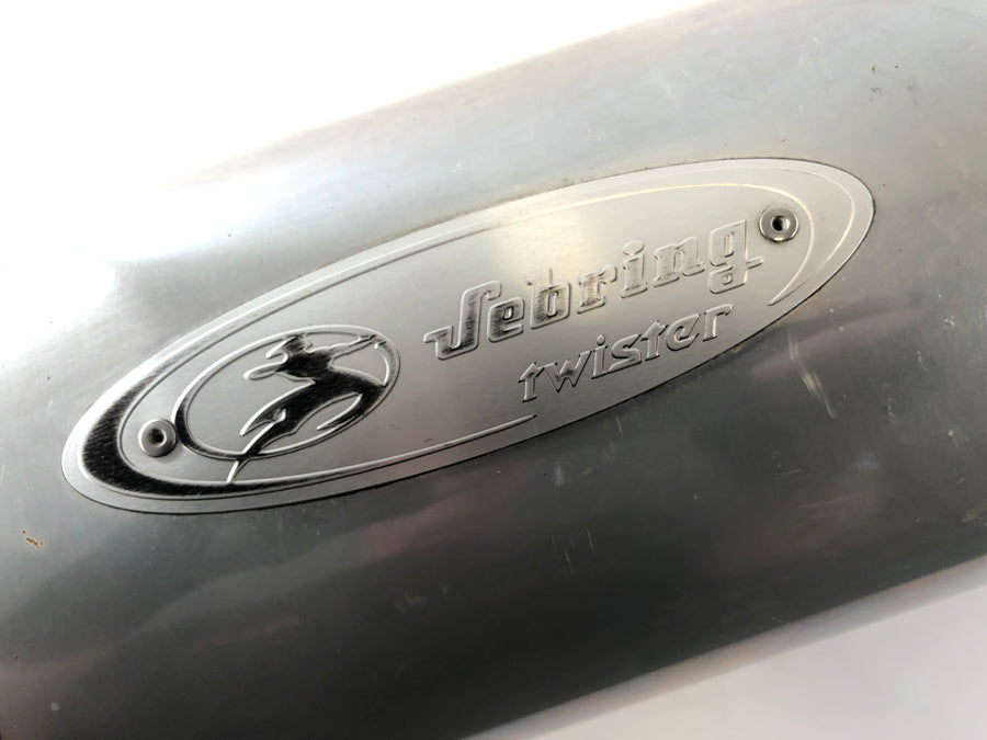 Suzuki Bandit GSF 1200 S WVA9 [2001] - Silk Damper Sebring s testovací značkou E a zabijákem DB