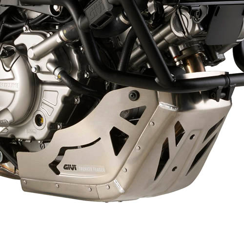 Suzuki DL 650 V-Strom [GIVI] - Kryt motoru vyrobený ze saténového a eloxovaného hliníku kompatibilní s TN3101