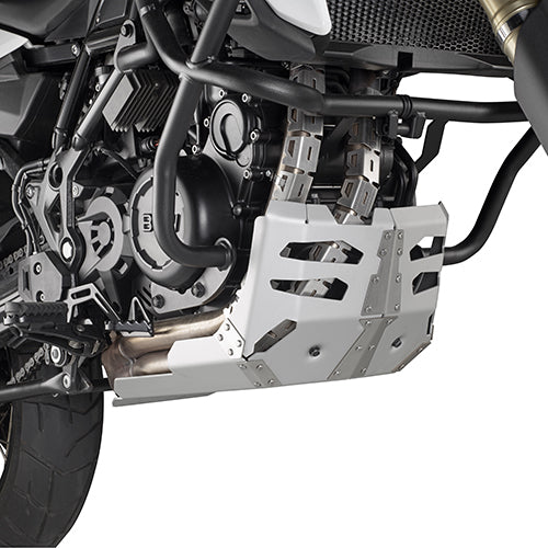 BMW F 800 GS Adventure [GIVI] - Kryt motoru vyrobený ze saténu a eloxovaného hliníku kompatibilní s TN690