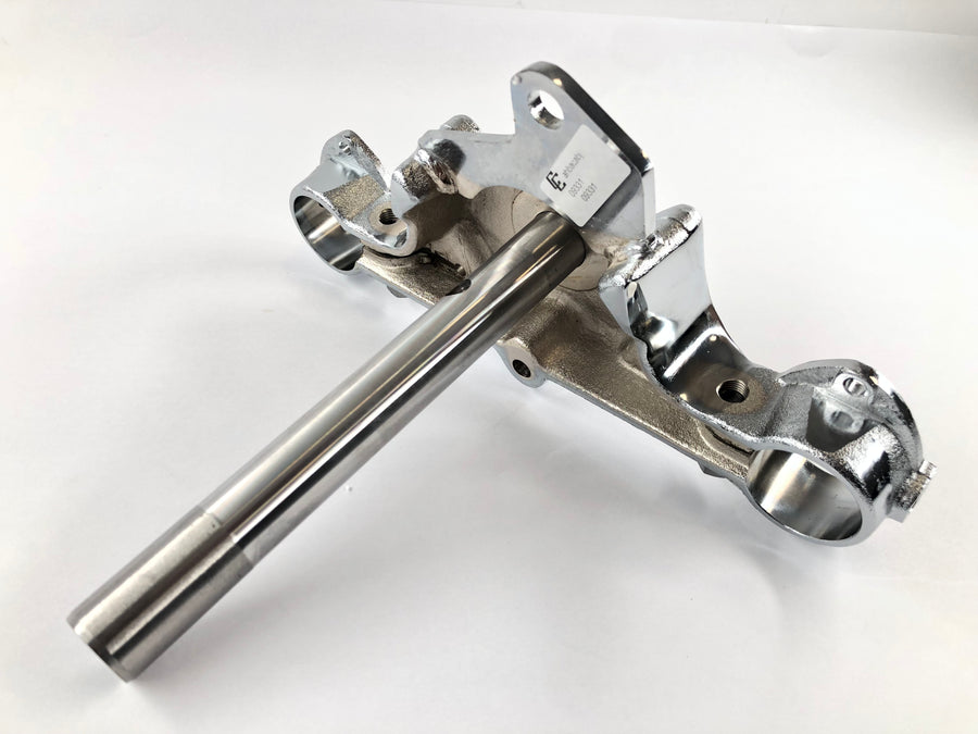 Harley Davidson FLST [1986-1990] - spodní trojitá svorka pro FL Softail chrom