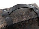 Moto taška [Hepco & Becker] - sada kožených tašek Rugged Cutout 19 L vč. rychloupínák - hnědá - výřez