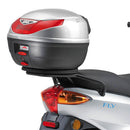 Piaggio Fly 50-100-125-150 [GIVI] - Nosič topcase pro pouzdra MONOLOCK® použijte ten, který je součástí pouzdra