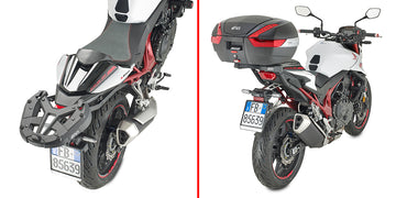 Honda CB 750 Hornet [2023-2025] - Nosič horního kufru pro Monokey/Monolock, s destičkou M5
