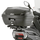 Yamaha Tricity 125-155 [GIVI] - Nosič horního kufru pro pouzdra MONOLOCK®, použijte MONOLOCK® dodávaný v kufru