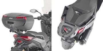 Yamaha X-Max 300 Tech Max [GIVI] - Topcase Träger für MONOKEY® oder MONOLOCK® Koffer zu montieren mit der MONOKEY®