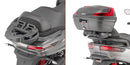 Piaggio MP3 350-400-500 Sport / Business [GIVI] - Nosič horního kufru pro pouzdra MONOKEY® nebo MONOLOCK® pro montáž pomocí