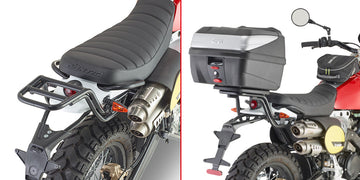 Fantic Caballero Scrambler 250 [2018-2023] - nosič horního kufru pro horní kufr Monolock, černý