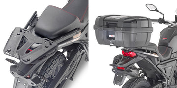 VOGE Valico 650 DS [GIVI] - Topcase Träger für MONOKEY® oder MONOLOCK® Koffer zu montieren mit der MONOKEY® Platte M5