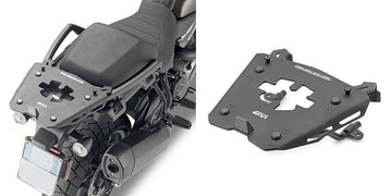 Harley Davidson Pan America 1250 [GIVI] - Träger aus eloxiertem Aluminium für MONOKEY® Koffer