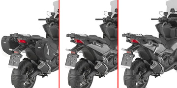 Honda X-ADV 750 [GIVI] - Pár specifických zatahovacích stealth držáků vyrobených z technopolymeru vyztuženého skelnými vlákny
