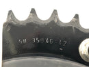 Triumf Speed ​​Triple 1050 515NJ [2006] - Průkanik pohonu s příjmem kola řetězu a řetězového kola-3
