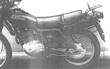 Honda XL 500 S [1979-1981]-Kompletní paprsek