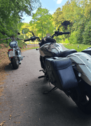 Taška na motorku [Hepco & Becker] - sada kožených tašek Rugged 21 L - černá - C-Bow