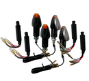 4 LED Blinker Clear Resistance [E -Test Mark] - Ducati Hypermotard 796 821 939 950 1100-1