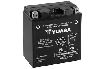 SUZUKI TWIN PEAKS 700 F LTV [2004-2005] - YTX20CH-BS 12V 18Ah 270CCA