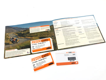 KTM Duke 690 A3 [2012] - brožura služeb - 0