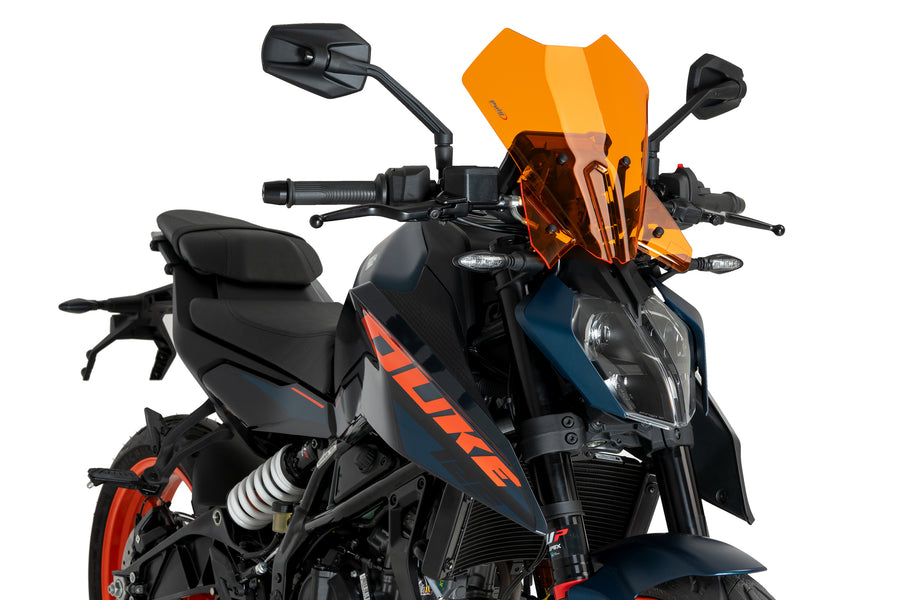 KTM 390 DUKE [2025] – Touring nové generace – Transparentní