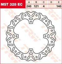 Red Moto CRF 450 RX Enduro Special [2020] - Wave® Bremsscheibe – Bild 8