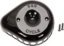 Harley-Davidson XL 883 L Sportster SuperLow [2020] - Mini Teardrop Stealth Luftfilter-Kit – Oberfläche: Schwarz – Bild 3