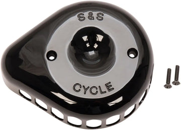 Harley-Davidson XL 883 L Sportster SuperLow [2020] - Stealth Luftfilterabdeckung – Oberfläche: Schwarz – Oberfläche: Schwarz, Glänzend – Design: Mini Teardrop – Bild 1