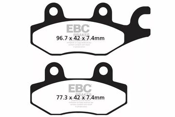 Yamaha XTZ 660 Tenere [EBC] -FA-HH Série Sintermetal Brzdy