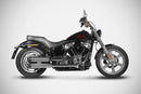 harley davidson fxlrs [ZARD] – překrytý Slip-Ons tlumič pro HD-SOFTAIL M8-6