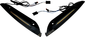 harley-davidson road glide st [VLASTNÍ DYNAMIKA] - pásek čelního skla Genesis® 4 Dynamic LED Road Glide®