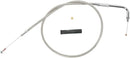 harley davidson flst [DRAG SPECIALTIES] – Volný kabel opláštěný nerezovou ocelí-1