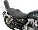 harley-davidson sportster s [DRAG SPECIALTIES] – Ploché vinylové sedadlo s dvojitým žlabem-1