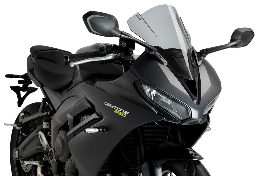 TRIUMPH DAYTONA 660 [2025] – obrazovka Z-Racing – průhledná