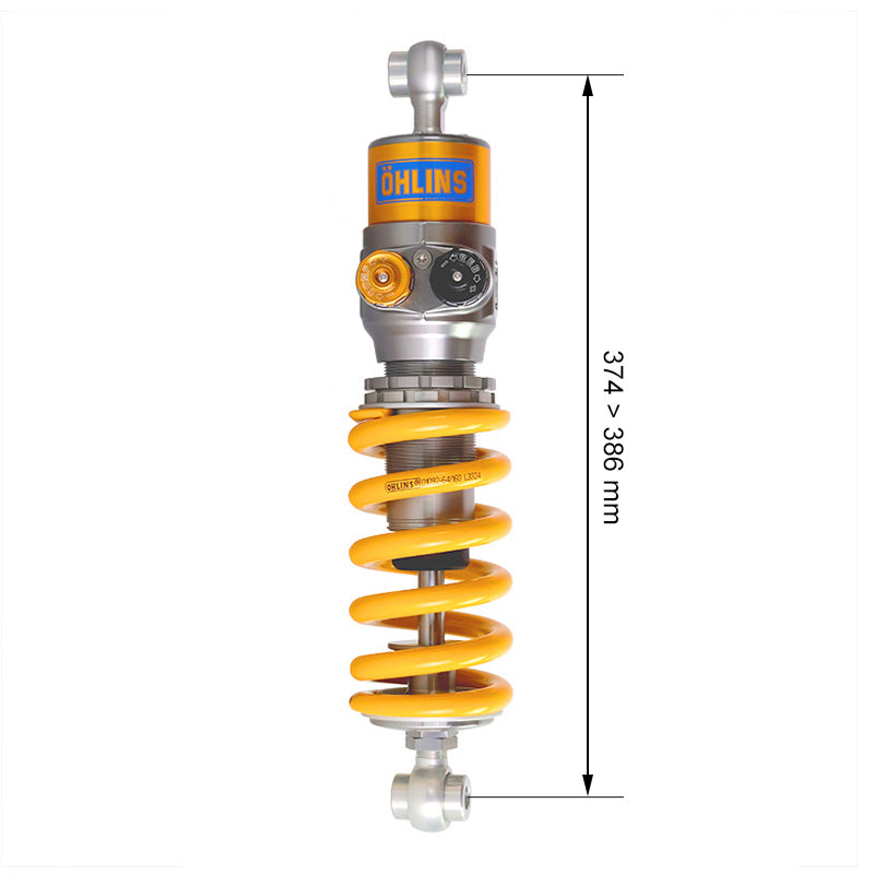 BMW R nineT 1200 Pure [2017-2023] - Öhlins TTX 36 ILX Stoßdämpfer (375 mm hohe Version)