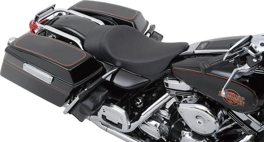 harley davidson flhri [DRAG SPECIALTIES] – Přední ploché jednosedadlo s držákem EZ-ON