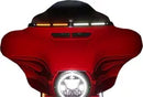 Harley Davidson Flhtcui [VLASTNÍ DYNAMIKA] - Genesis® 4 Dynamic LED Batwing Trim čelního skla