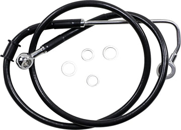 harley davidson flstc [DRAG SPECIALTIES] - Prodloužené brzdové vedení z nerezové oceli